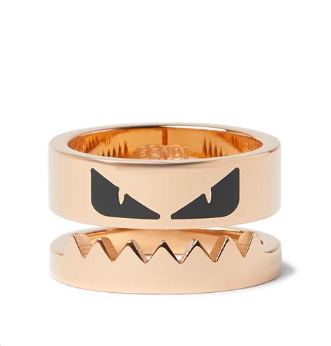 fendi mens rings|fendi 18k gold ring.